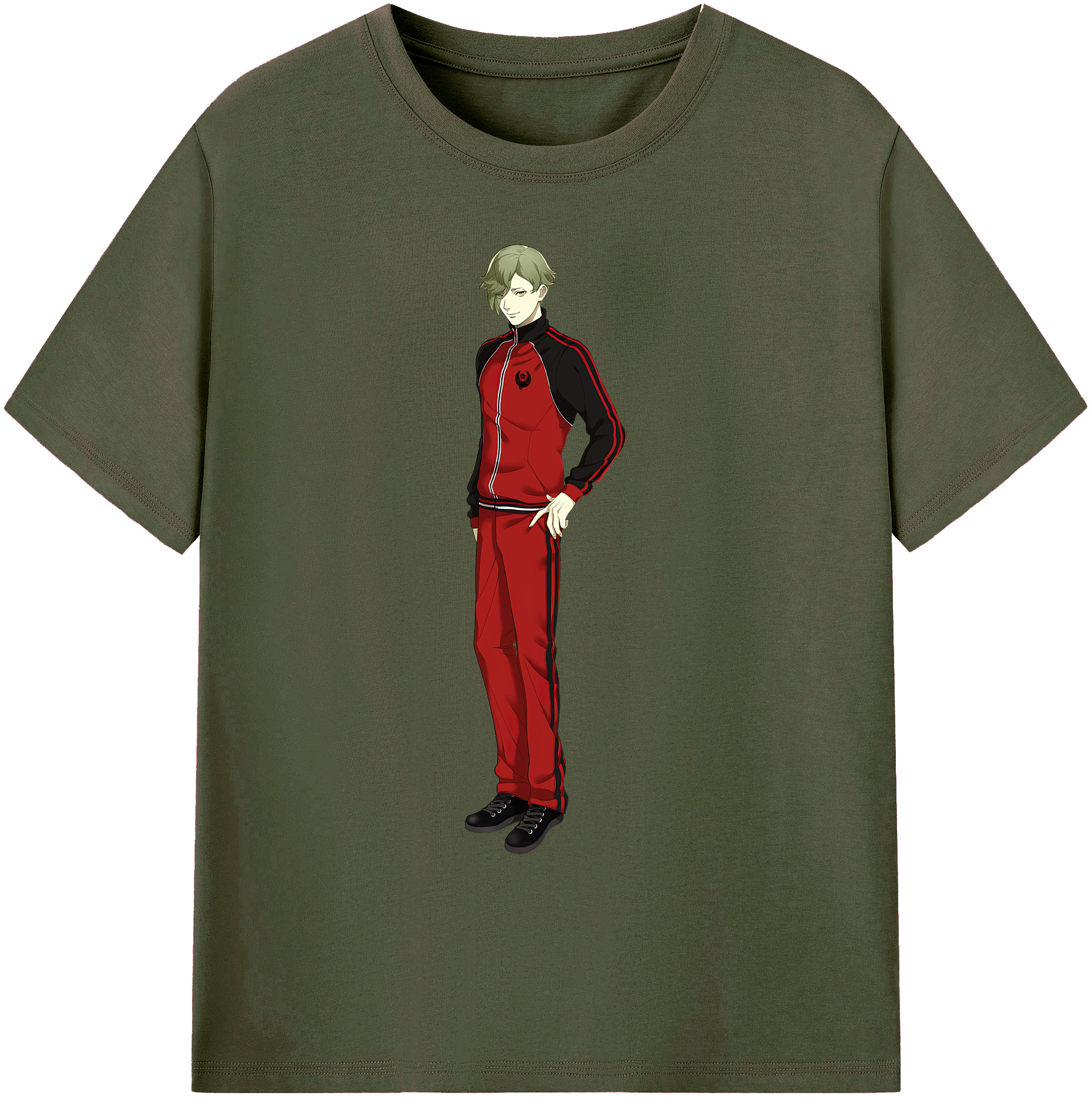 （画像用） 刀剣乱舞 Touken Ranbu 綿100％ メンズ半袖Tシャツ｜肌触りやわらか＆通気性